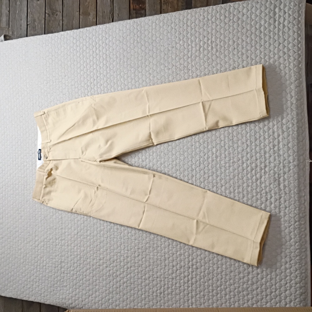 Lands' End Khaki Traditional Fit Pants